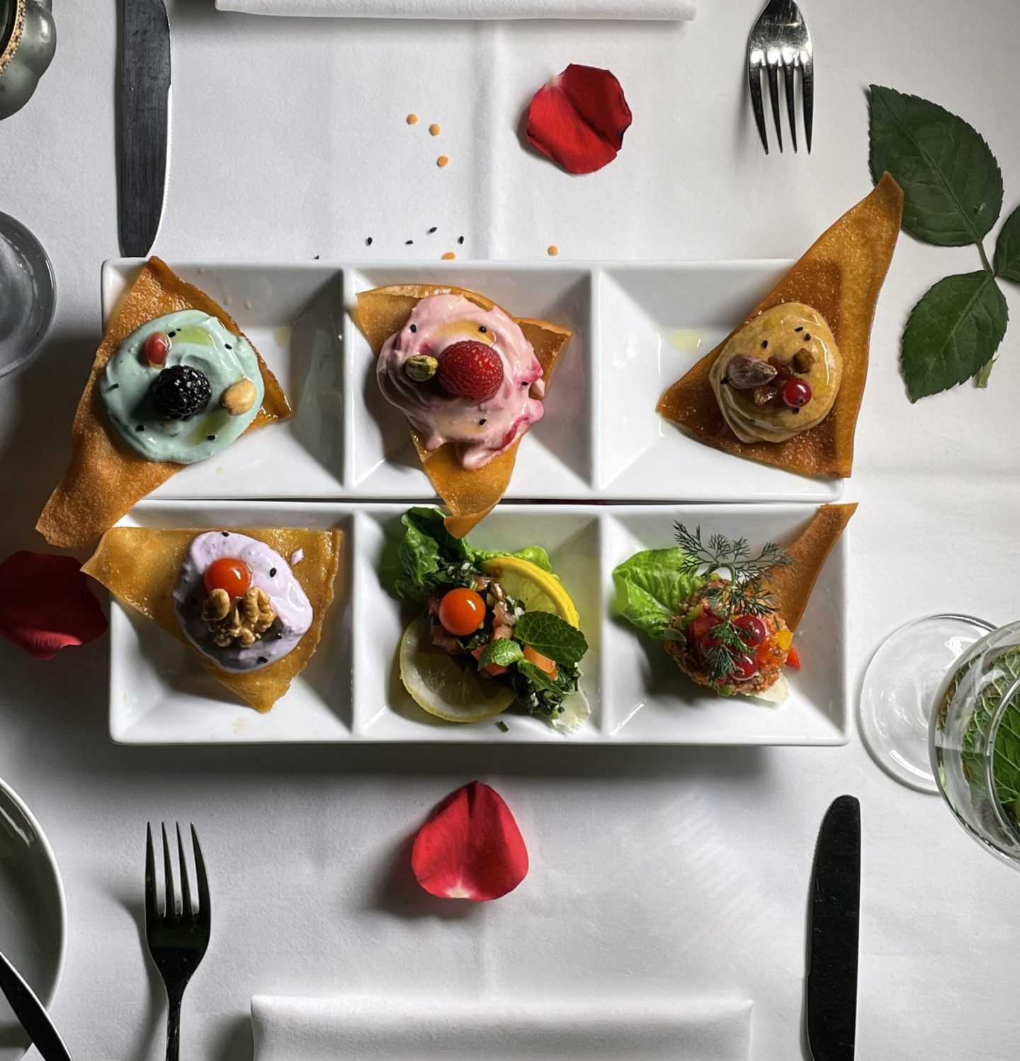 Candle-Light-Dinner zum Valentinstag im Le Levant Restaurant Hamburg